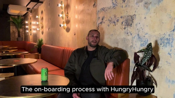 Wax Music Lounge using HungryHungry